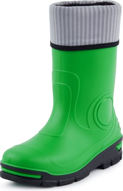 Ladeheid Kinder Regenlaarzen - Jongens Meisjes Antislip Zool - PVC - LA-RB-465 - Groen - 25/26