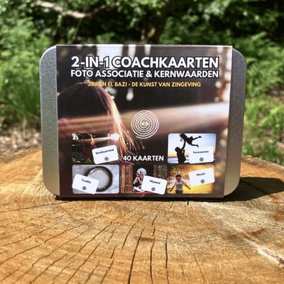 2-in-1 Coachkaarten - 40 Foto associatie & Kernwaarden kaarten