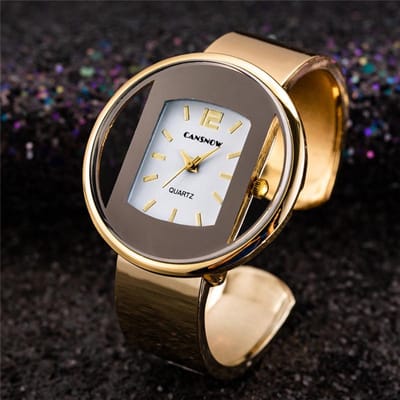 W26 Horloge Voor Dames Mode Stalen Band Licht Luxe Armband Koreaanse Versie Creatief Meisje Student Quartz Polshorloges Cadeau white