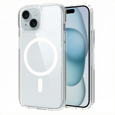 Accezz Hoesje - Geschikt voor Apple iPhone 15 - Xtreme Impact Backcover geschikt voor MagSafe - Transparant