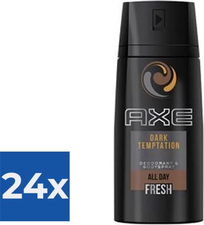 Axe - Deodorant - Spray - Dark Temptation - 48h - 150ml x 24