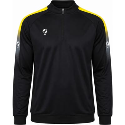 Q1905 Sweater foor zwart / geel / wit
