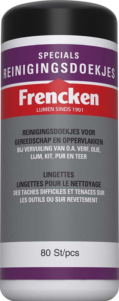 Frencken Reinigingsdoekjes bus van 80 doekjes