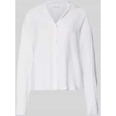 Relaxed fit overhemdblouse met reverskraag