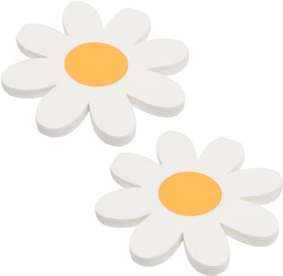 Dailygoods- Servetten Madeliefjes - Papieren Servetten - Feestdecoratie - Zomerfeest Servetten - Bloemen Servetten - 40 Stuks (2x20) - Napkins