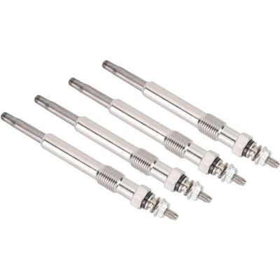Tbest Bougie de chauffage 4 pièces bougie de préchauffage 7700100558 convient pour Renault Clio Kangoo Trafic