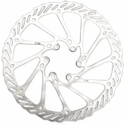 Fiets Remschijf Elvedes HP18 RVS Ø180mm met 6 remschijfboutjes