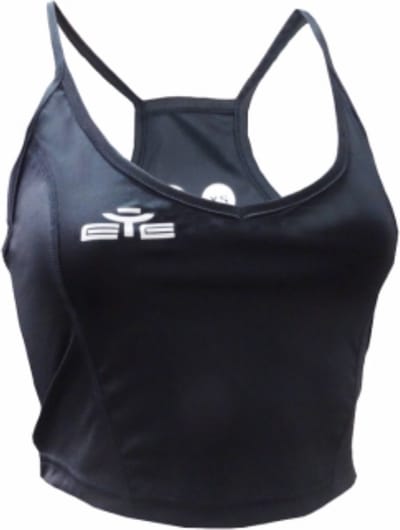 Sport top Crop “Canotta Steady”, EYE Sportwear , Zwart, maat S, WEES UNIEK !