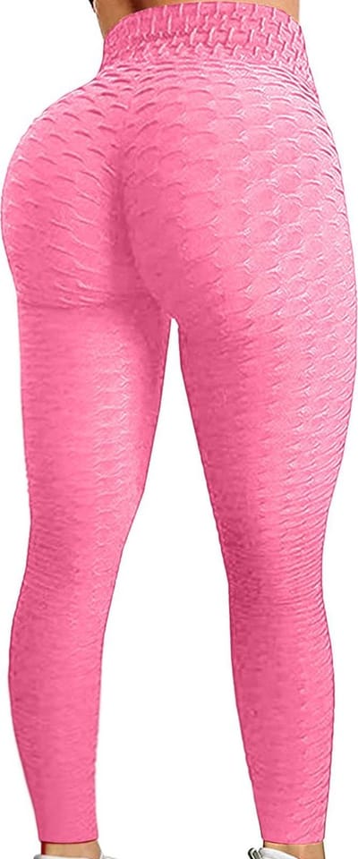 Miresa - Sexy Sportleggings / Fitness & Yoga High Waist Leggings – Roze - Maat S