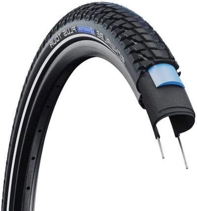 Fietsbanden - Tour banden - Veilig fietsen - Lekvrije technologie - 275 x 215 cm - Zwart reflex