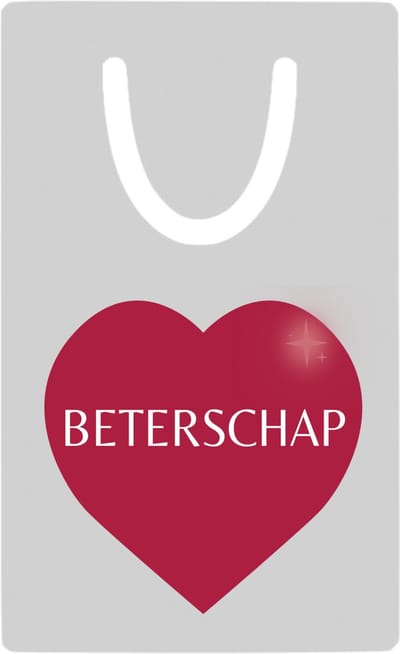 Hacebo® - Beterschap hartje metalen boekenlegger- Beterschap - iemand die ziek is of iets gebroken heeft - ziek - koorts - snel beter worden - cadeau - beterschap cadeau - kado - gift - geschenk Bladwijzer boekenleggers - 7.6 cm x 5cm