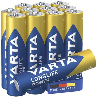 Pak met 12 batterijen »LONGLIFE Power« Micro / AAA / LR03
