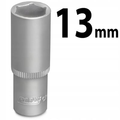 Lange 13 mm 1/4" zeshoekige kraan, CrV-staal, FR1428