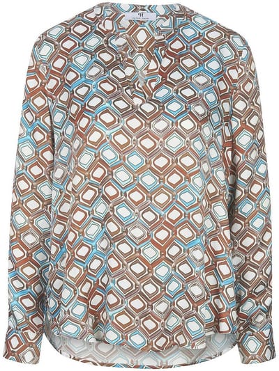 Overslagblouse Van Peter Hahn wit
