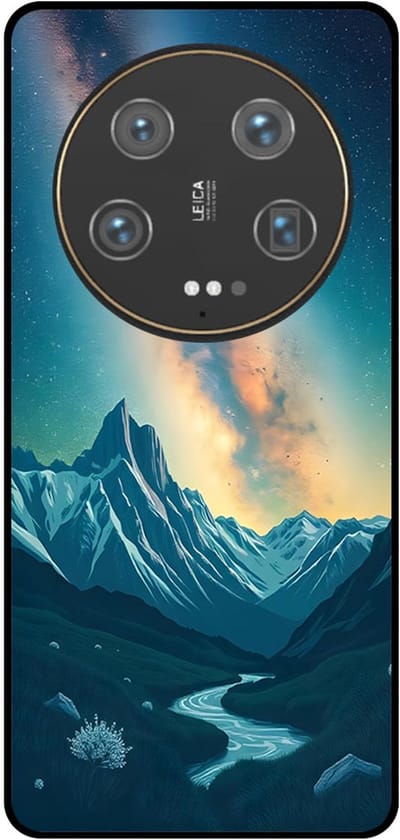 Smartphonica Telefoonhoesje Geschikt voor Xiaomi 13 Ultra met Sterrenhemel Opdruk - TPU Backcover Case With Space And Milkyway Design geschikt voor Xiaomi 13 Ultra