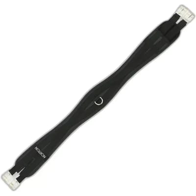 Norton Equestrian Comfort Anatomical Paardensingel Zwart 125 cm