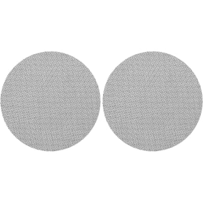 Lot de 2 filtres à rondelles réutilisables en acier inoxydable, double couche, épaisseur 1,7 mm, 150 µm 51mm / 2.0in