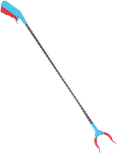 Afvalverwijderaar Handgreep - Grijper Tool - Objecten Oppakken - Ergonomisch Handvat - 3 Stuks - Veelkleurig