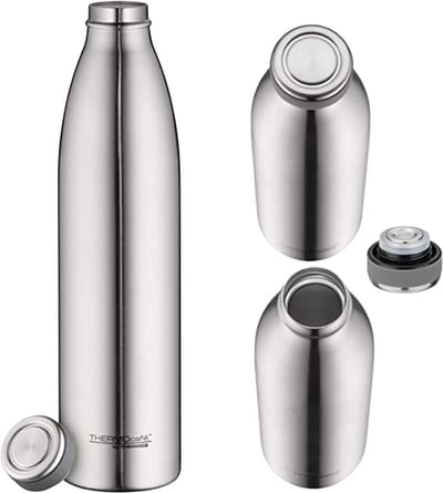 Thermos TC Bottle, 1 l, Roestvrijstaal, Roestvrijstaal, 12 uur, 24 uur, Dagelijks gebruik