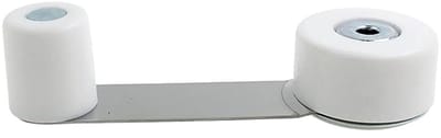Cosensi - Dailygoods - Dailygoody - Deurstopper - Draaibaar Type - Praktisch en Stijlvol - Wit - Vloermontage - Voorkomt Schade - Ideaal voor Thuis
