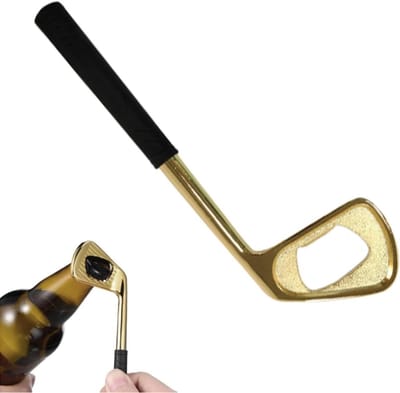 Golf Club Flesopener in Golf Schacht Vorm - Uniek Keuken Gadget voor Bierliefhebbers, Perfect voor Feestjes en Golf Thema Evenementen