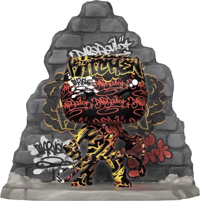 Funko Daredevil (Street Art) - Funko Pop! Deluxe - Daredevil Figuur - 9cm