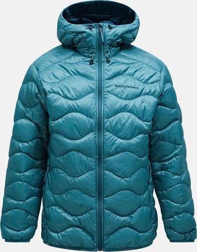 Peak Performance Helium Down Hood Jacket Infinity Teel L