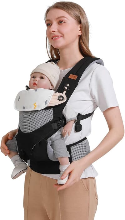 Ademende 3-in-1 Babyzitje Ergonomisch Multifunctioneel voor Pasgeborenen tot 48 Maanden