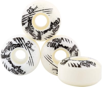 Skateboardwielen 52 mm x 30 mm - Set van 4 PU wielen voor longboard, duurzaam en soepel rijden