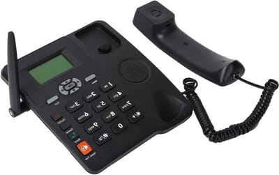 Snoertelefoon - Vaste Telefoon - Thuis Bellen - Externe Antenne - 7 Niveaus - Zwart