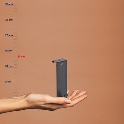 Kledinghaak voor Deur, Set van 2 Stuks, Zwart - Kela | Colgar