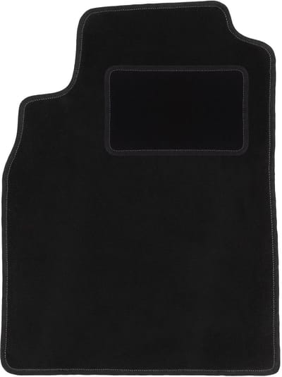 Bestuurdersmat zwart voor: Nissan Almera N16 hatchback (2000-2006)