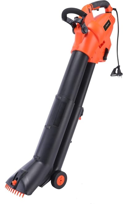 Elektrische bladzuiger en blower 3-in-1 3000 watt met hakselaar luchtsnelheid 300 km/u