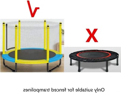 Trampoline Randkussen - Veiligheidspad Springhoes - Trampoline Gebruik - Water- en UV-bestendig - 1.4m - Blauw