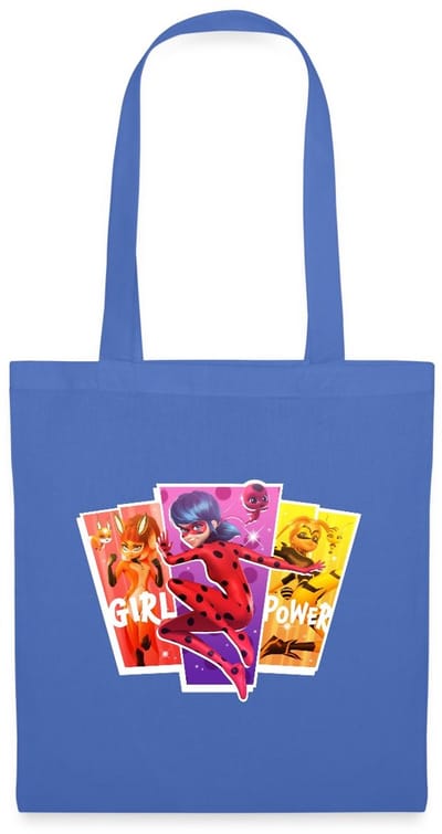 Miraculous Girl Power Ladybug Superheld Tas Van Stof Schoudertas