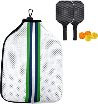 Rackethoes - Paddle Cover - Sport Beschermen - Waterdichte Bescherming - 24 x 31 cm - Zwart