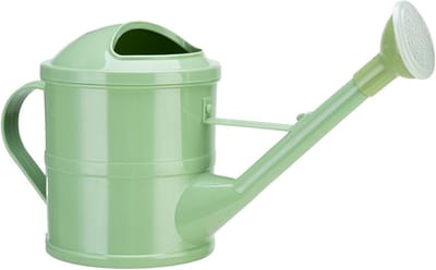 Tuingieter Kunststof - Bloemen gieter - Planten water geven - Verstelbare schenktuit - 15 liter - Melkgroen