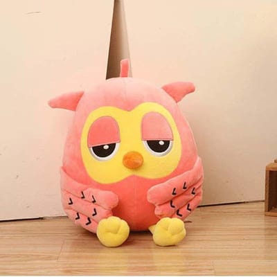 Uil Knuffel Speelgoed Baby Speelgoed Knuffeldieren Poppen Zacht Baby Verjaardagscadeaus roze