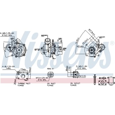 Supercharger, drukvulling NISSENS 93158