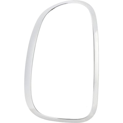 Cache de feu arrière chromé protecteur lunette de feu arrière de remplacement pour Cooper R60 Countryman 2013‑2016 Gauche: white