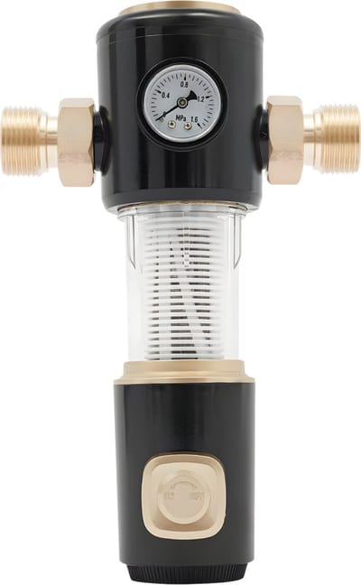 Waterfilters - Voor huishoudelijk gebruik - Sediment terugspoelfilter - Donker blauw