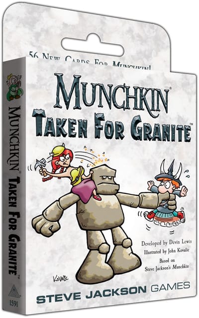 Munchkin: Taken for Granite - Uitbreiding - Engels - Steve Jackson Games