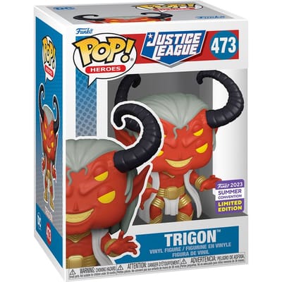 Funko Pop #473  DC Comics: Trigon Justice League [2023 Summer Convention] SDCC