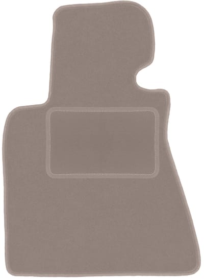 Beige bestuurdersmat voor: BMW 7 E66 sedan lang (2001-2008)