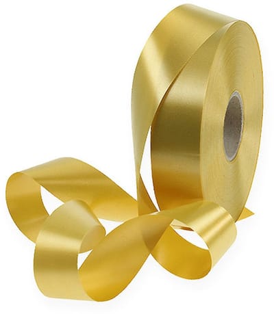 Krullint 30mm 100m goud