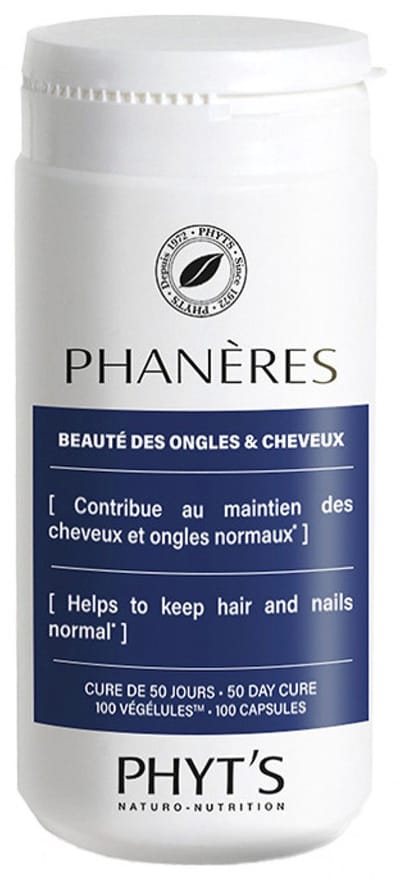 Phyt's Phanères Beauté des Ongles & Cheveux 100 Capsules