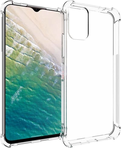 Coverup Hoesje - Geschikt voor Nokia C32 Hoesje - Coverup TPU Back Cover met AirBag Corners - Transparant