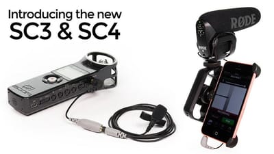 Rode SC4 - 3.5mm TRS naar TRRS adapter