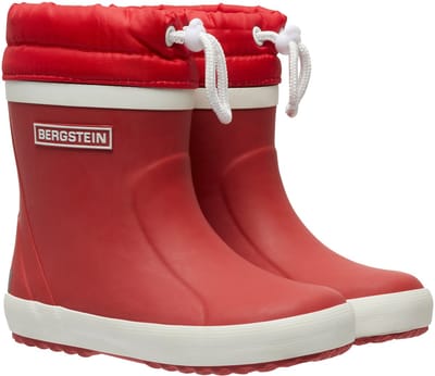 Bergstein Classic Thermo – Gevoerde Regenlaarzen Kinderen – Winterlaarzen – Jongens & Meisjes – Red