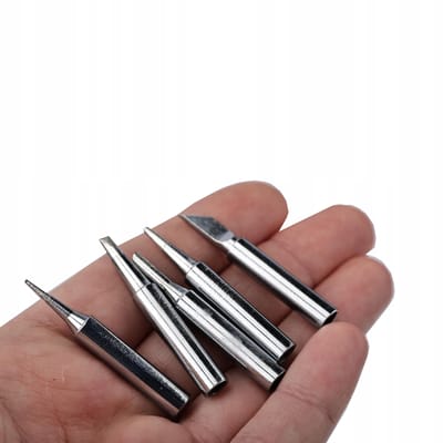 Rosfix Soldeerpunten Set 900M - Universele Soldeerpunten voor Soldeerbout - Ø6mm, 26mm, 5 St. - Geschikt voor YIHUA, WEP